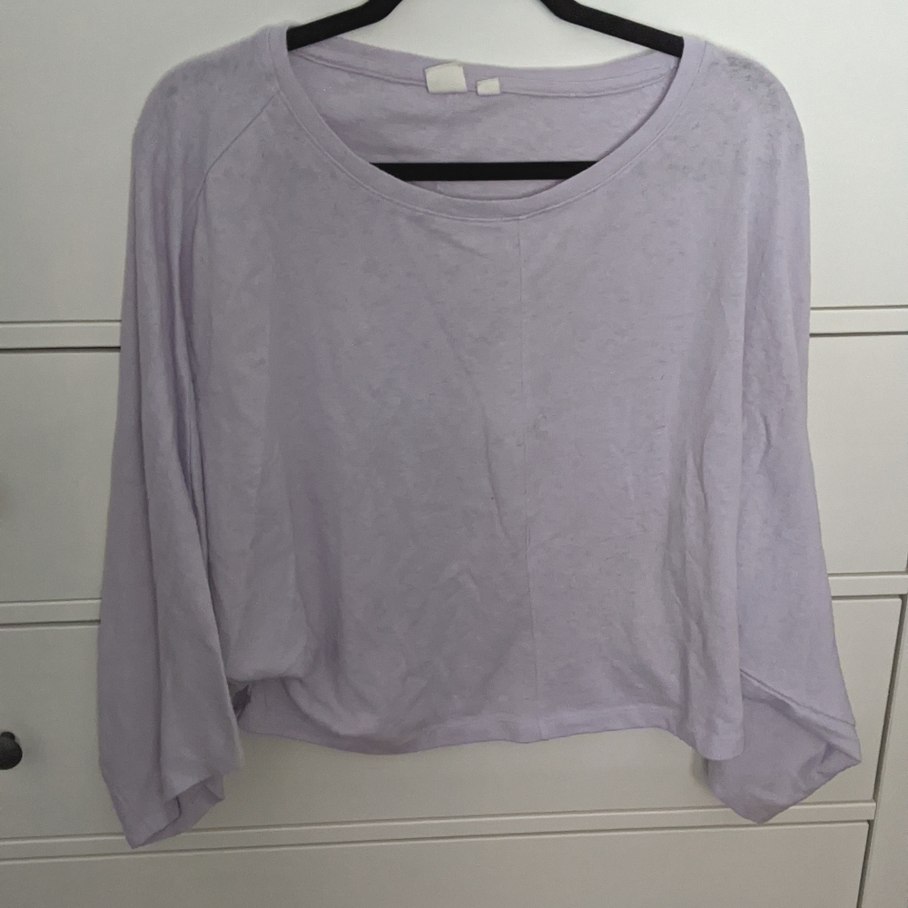 Gap purple long sleeve sweater size medium